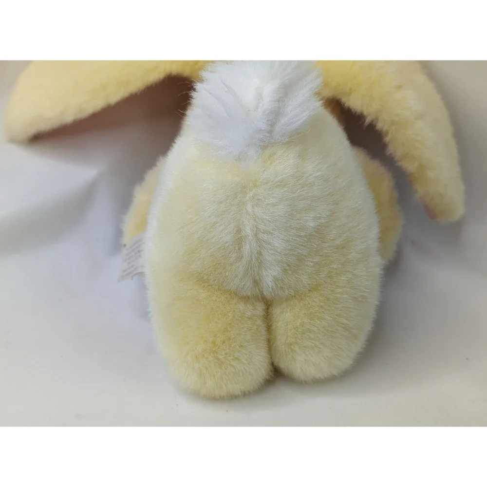 TL Toys Yellow Rabbit Plush Lop‎ Ears 7 Inch Stuffed Animal Toy